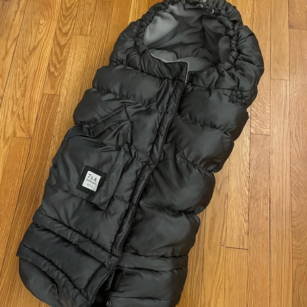 7am Enfant blanket 212 evolution- great used shape - warmest stroller bunting